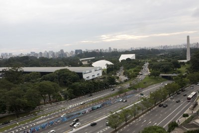 Ibirapuera park from MAC