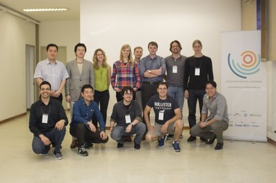 The 13 participants of the Intercontinental Academia
