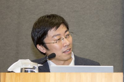 Dapeng Cai's presenting the Nagoya University's Institute for Advanced Research - April 27, 2015