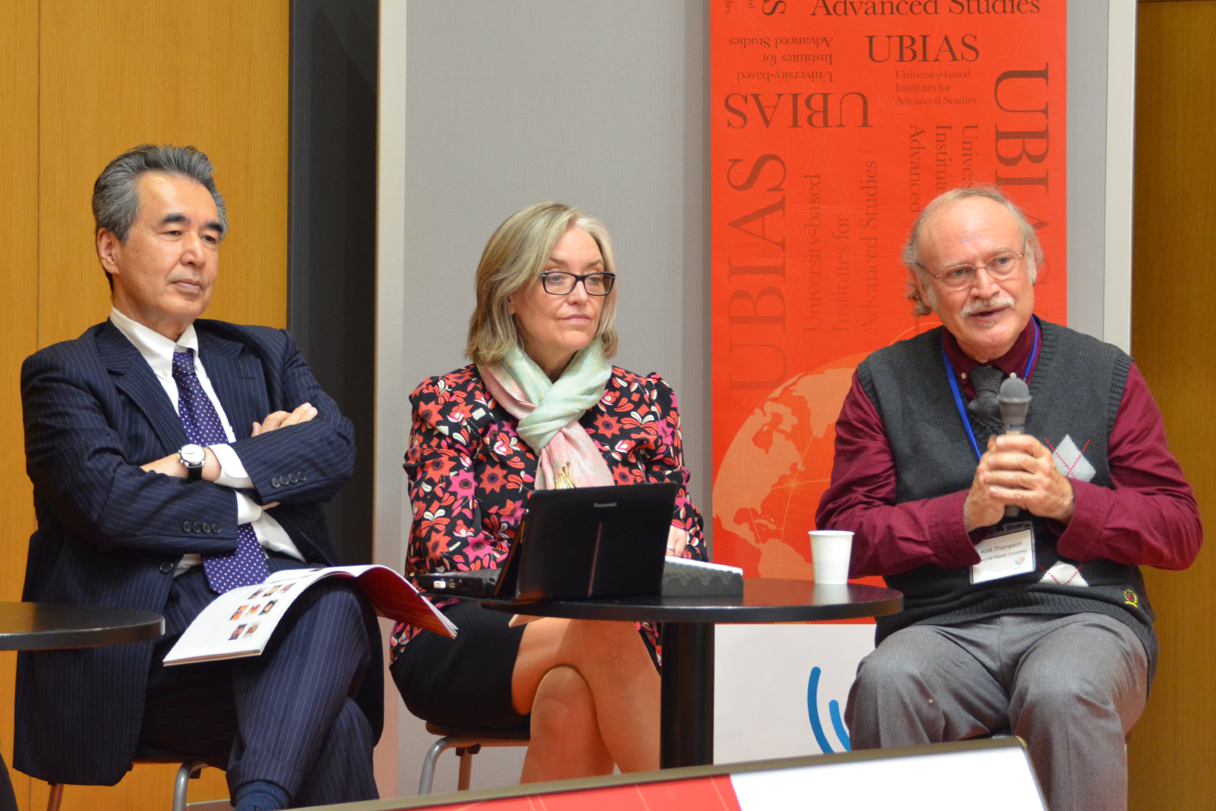 Hideaki Miyajima, Sue Gilligan and Kirill Thompson